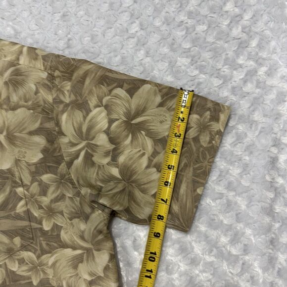 Quiksilver Edition Hawaiian Short Sleeve Button Up Shirt Size Large - Picture 7 of 8